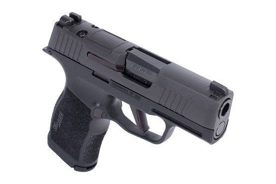 Sig Sauer P365X 9mm Optic Ready Pistol features an optics-ready slide